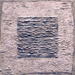 Carey Corea, (NY),  "Immolation of Ivory Black", 16 x 16 in., Encaustic on Cradled Panel